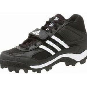 Adidas Men's Boys Corner Blitz 7 Mid Black White Football Cleat